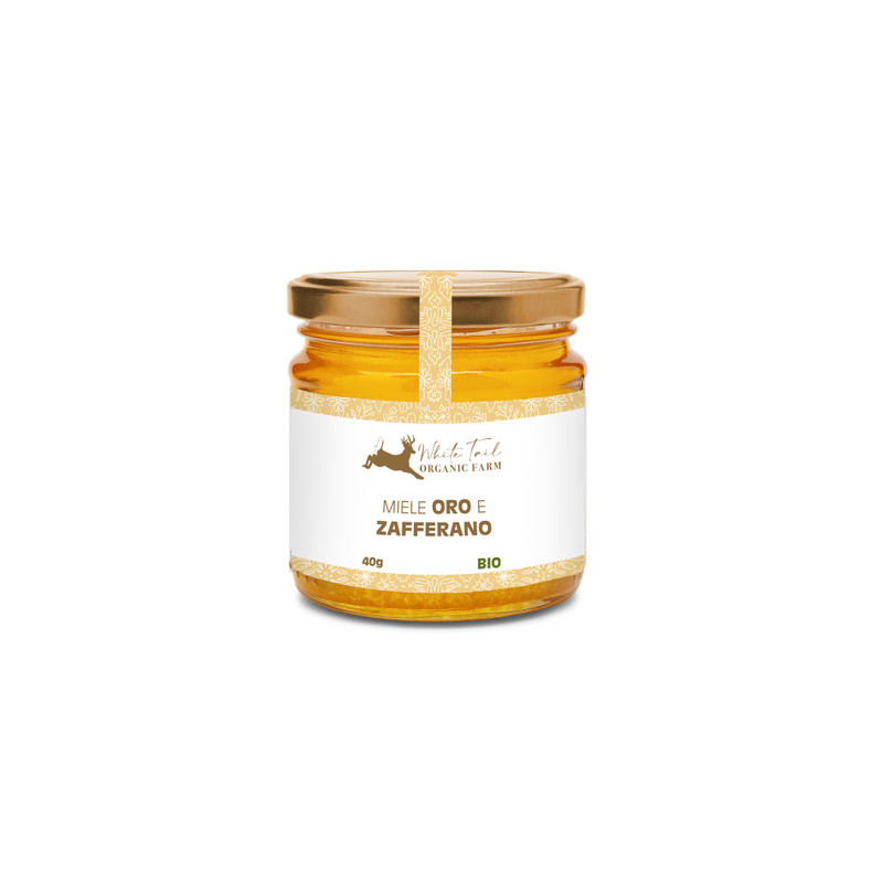 Miele allo Zafferano e Scaglie d'Oro 23 Carati