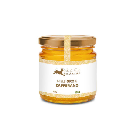 Miele allo Zafferano e Scaglie d'Oro 23 Carati